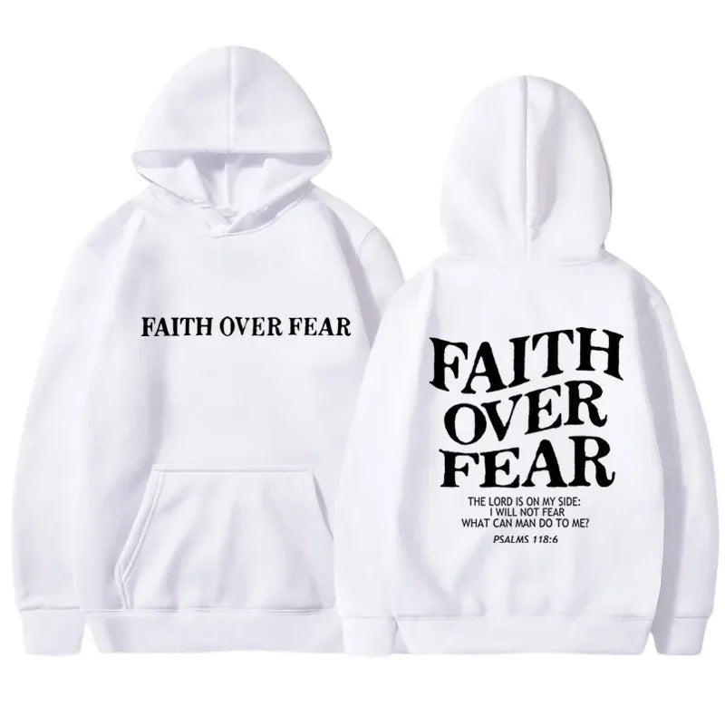 BC Faith Over Fear Unisex Hoodies - Stylish Sweatshirts